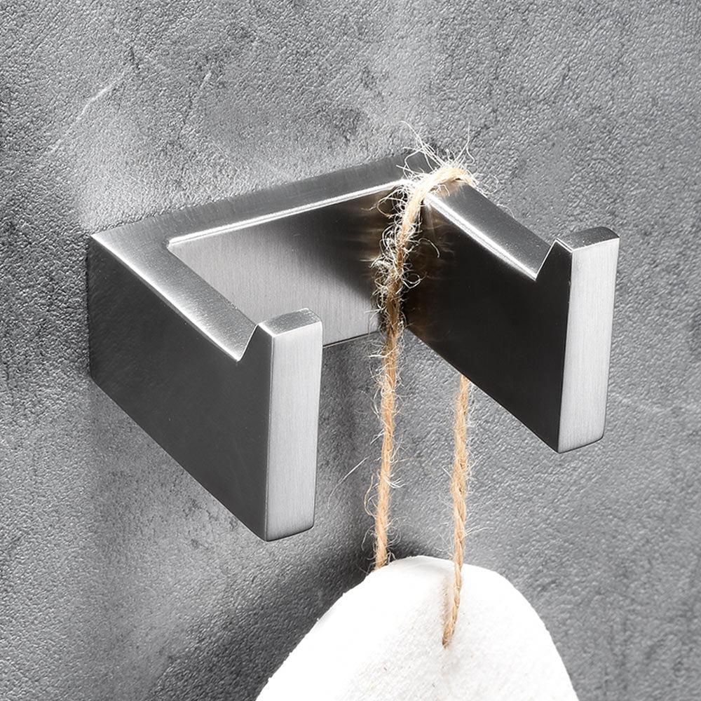 Stainless Steel Towel Hook | 3 Colors | Easy Install for Bathroom & Kitchen