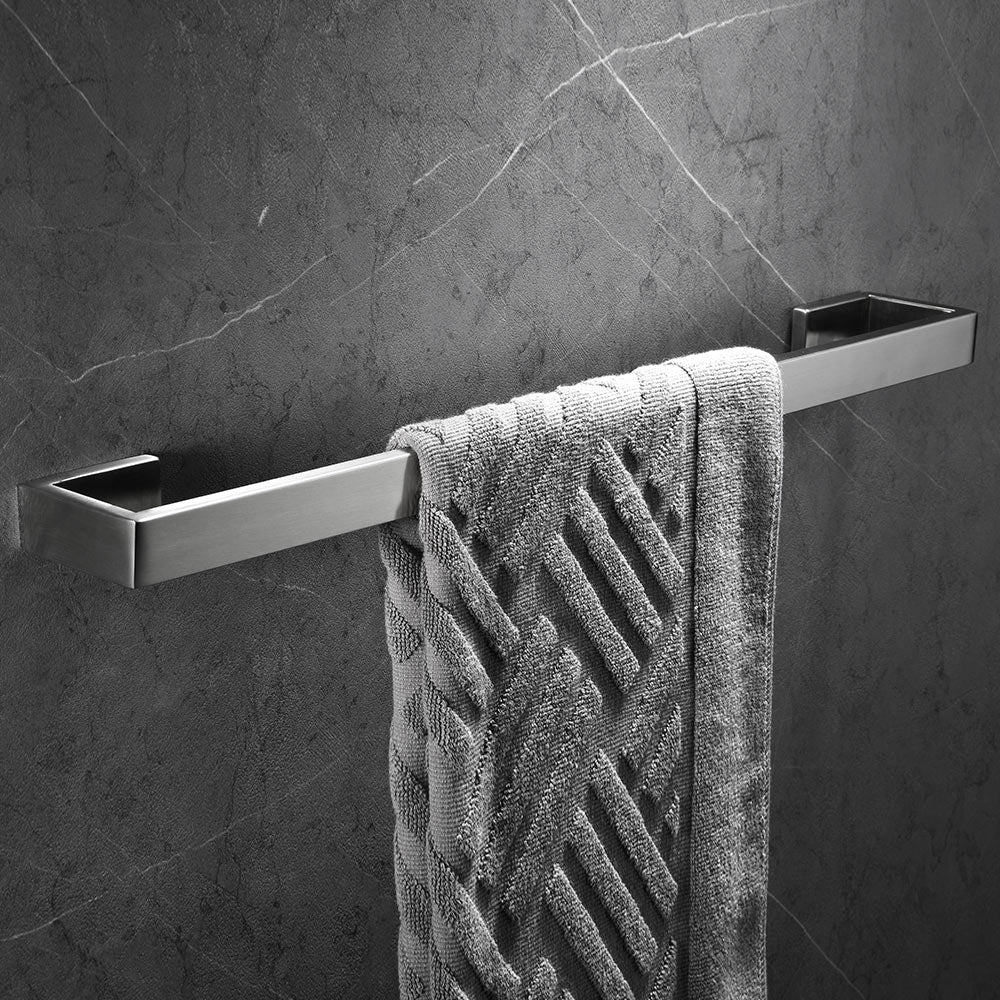 Stainless Steel Towel Bar | 3 Colors | Easy Install for Bathroom & Kitchen