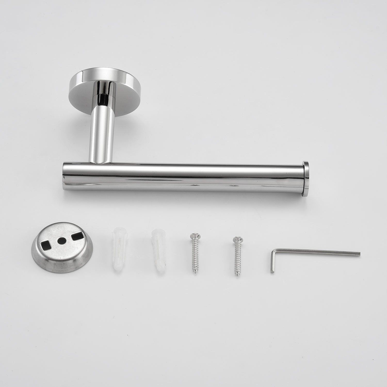 Stainless Steel Round Toilet Paper Holder | 3 Colors | Timeless Design Bathroom Toilet Roll Holder