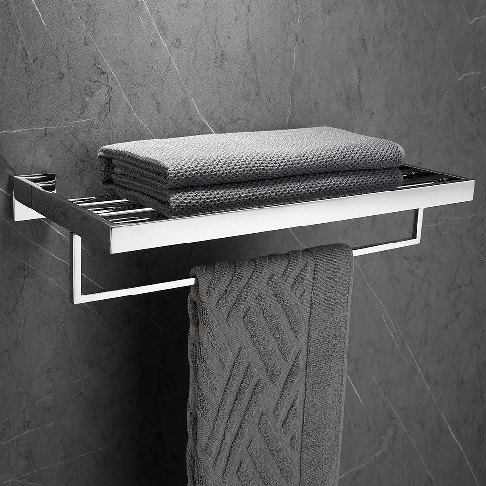 Stainless Steel Towel Rack | 3 Colors | Easy Install for Bathroom & Kitchen