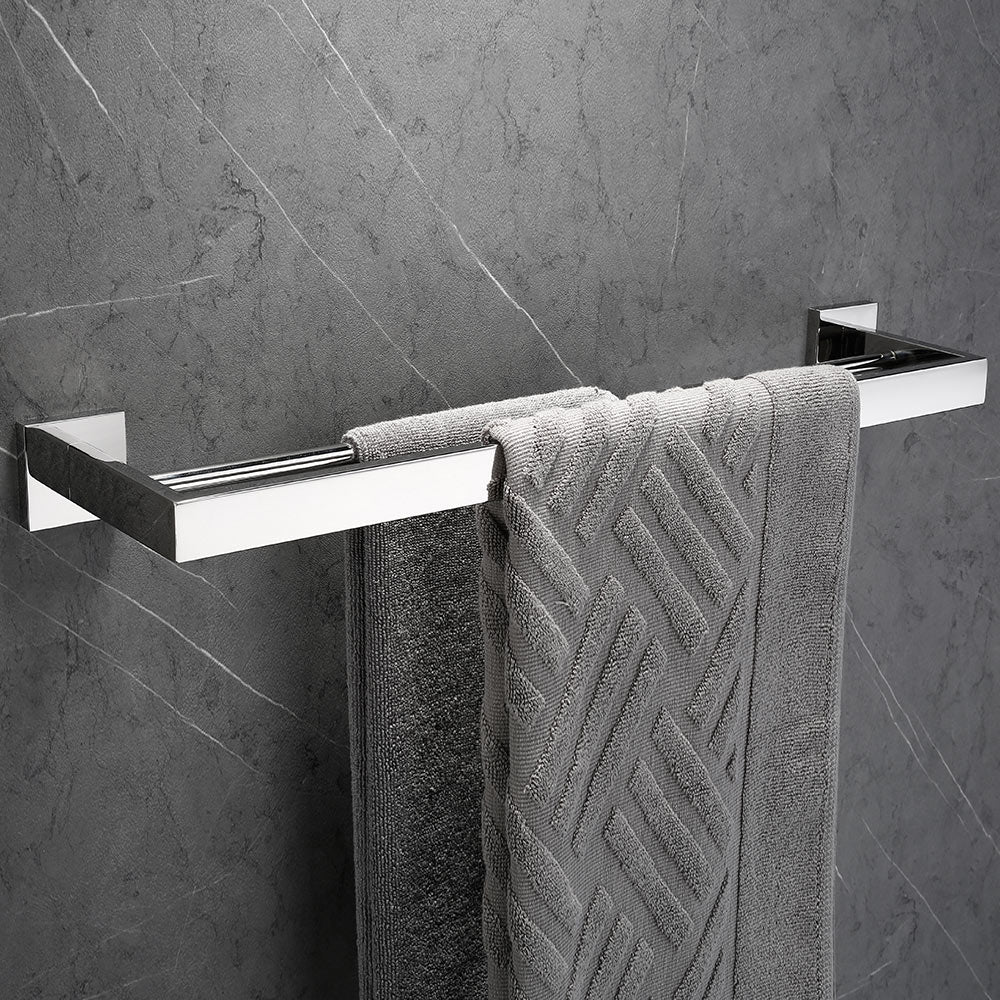 4 in1 Bathroom Accesories Set Towel Bar +Towel Ring +Toilet Paper Holder+Towel Hook ,Wall Mounted