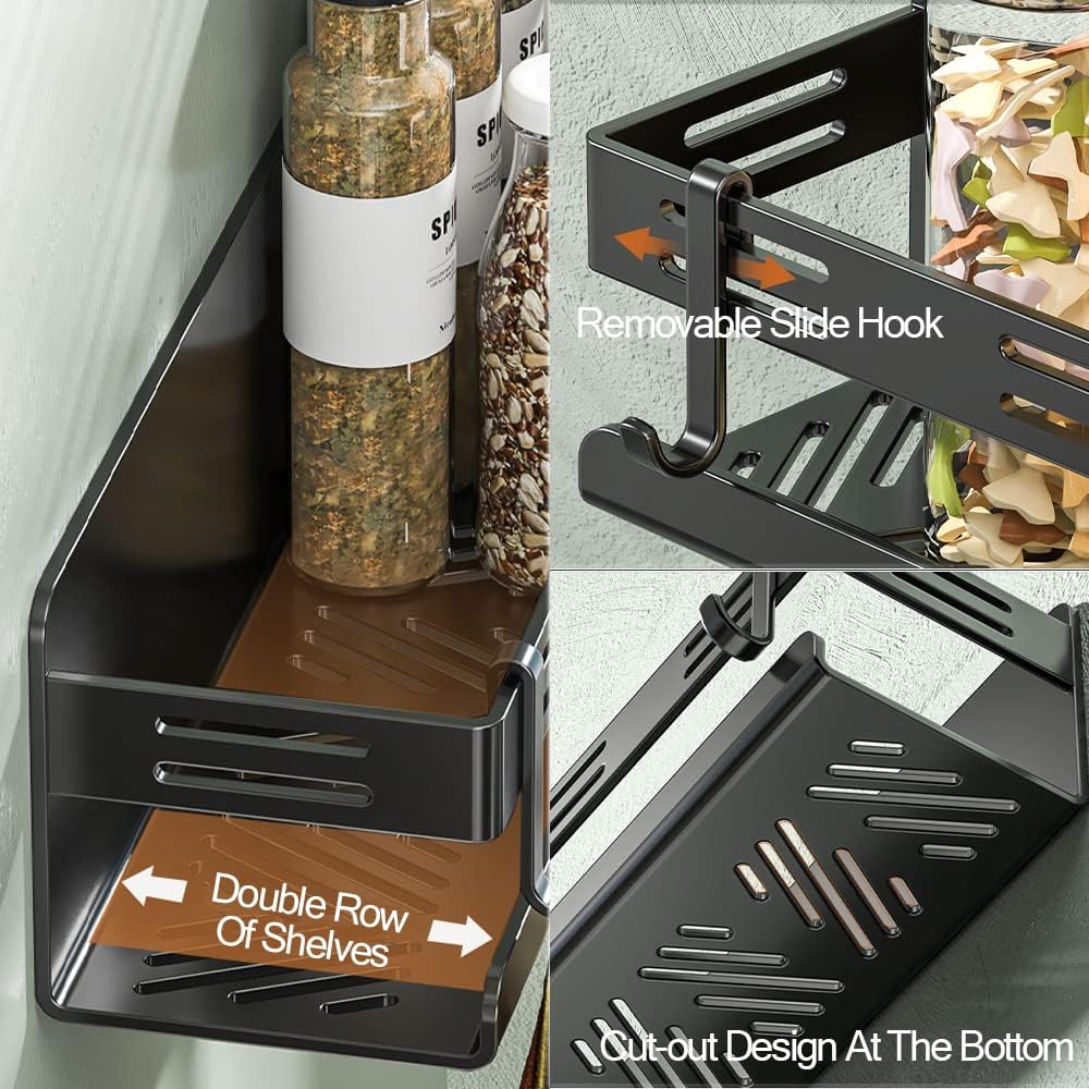 Self Adhesive Stainless Steel Bathroom Shower Caddy