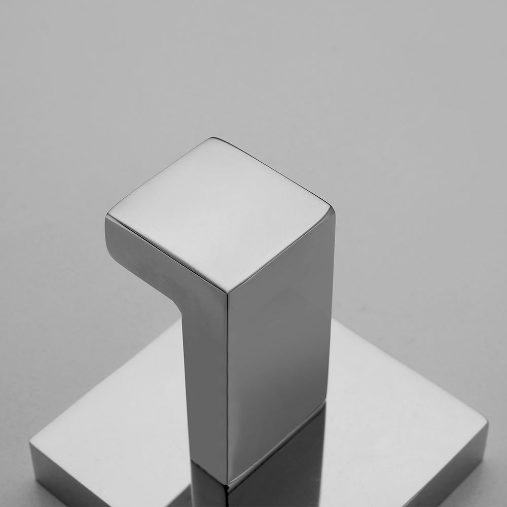 Stainless Steel Towel Hook | Modern Square Design | Customizable Colors & Sizes for Bathroom & Kitchen