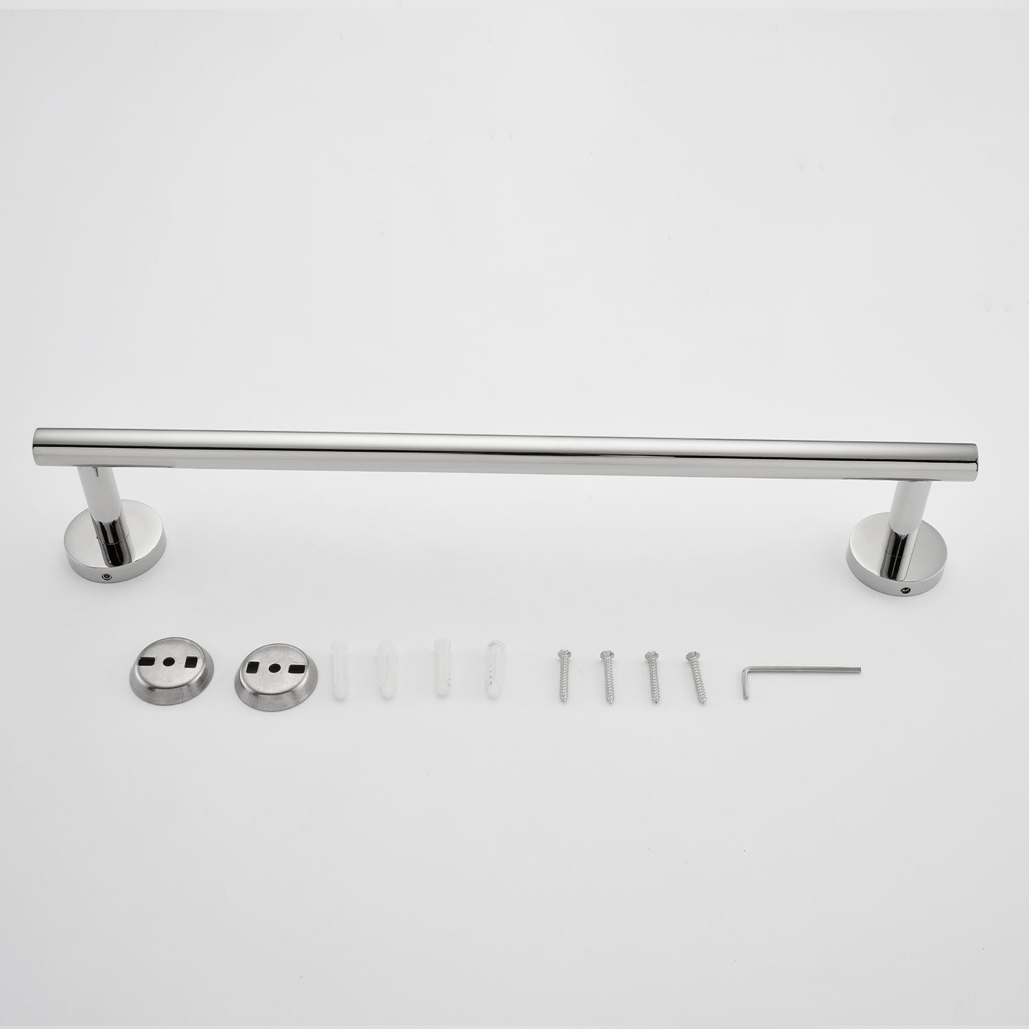 Stainless Steel Round Towel Bar | 3 Colors | Timeless Design Bathroom Towel Rack