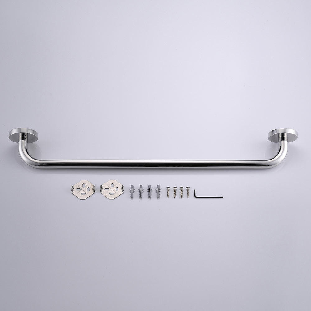 Stainless Steel Bathroom Single Layer Towel Bar | 2 Colors | Towel Rail Storage Rack