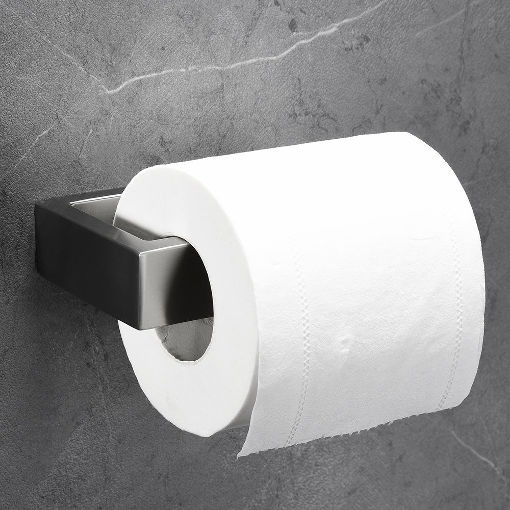 Stainless Steel Toilet Paper Holder | 3 Colors | Easy Install for Bathroom & Kitchen