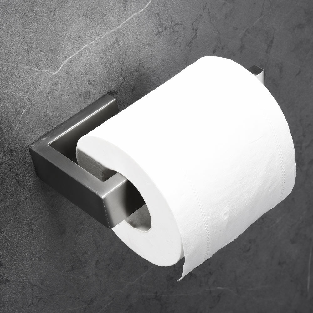 Stainless Steel Toilet Paper Holder | 3 Colors | Easy Install for Bathroom & Kitchen