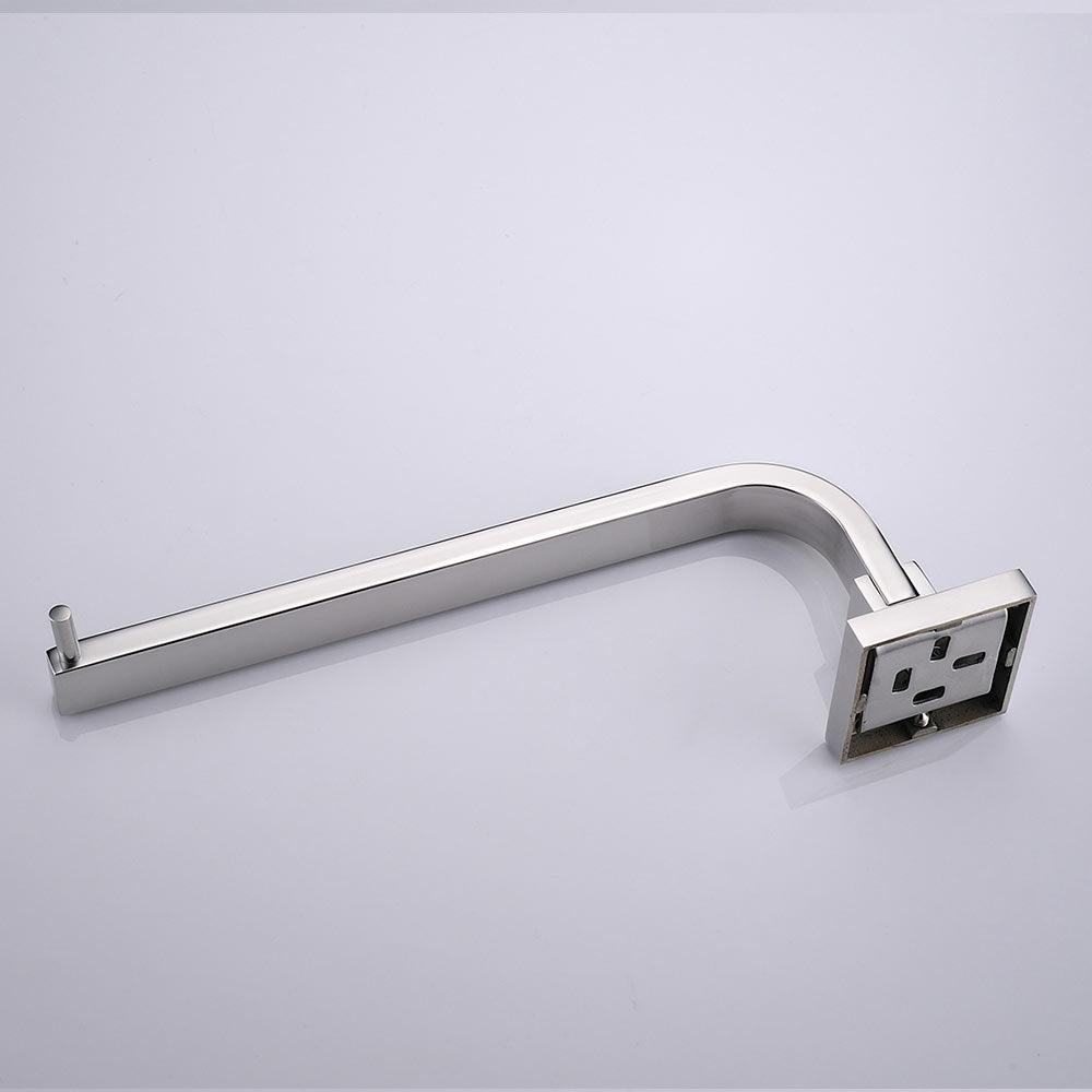 Stainless Steel Towel Ring | Square Design | Polished Chrome Finish Towel Holder