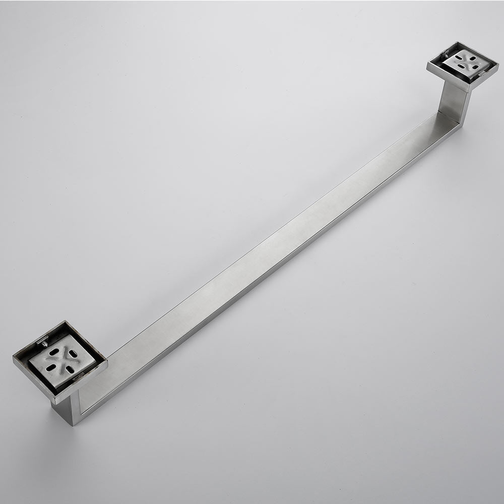 SUS 304 Stainless Steel Single Layer Towel Bar 4 Color Optional for Bathroom Kitchen