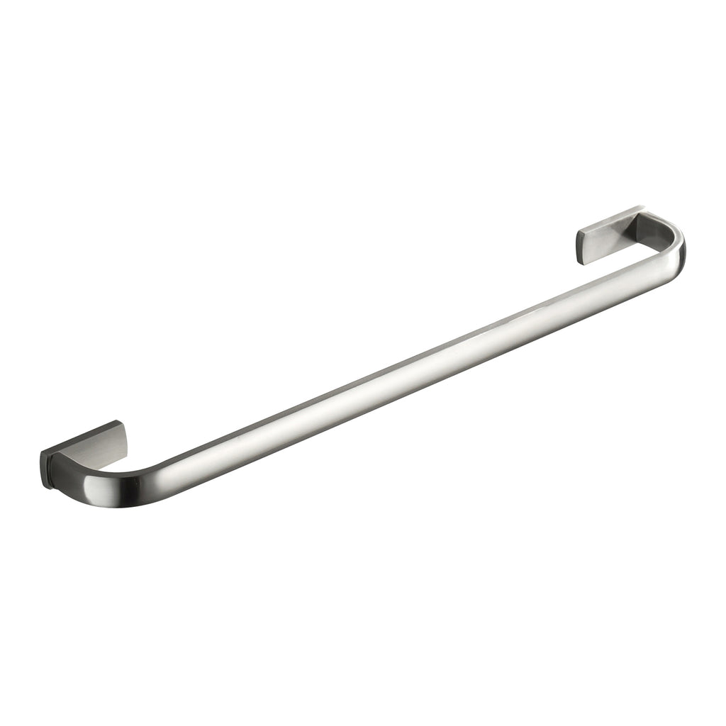 Rust-Proof 57cm Solid Brass Single Layer Towel Rack | Wall-Mounted Bathroom Hardware
