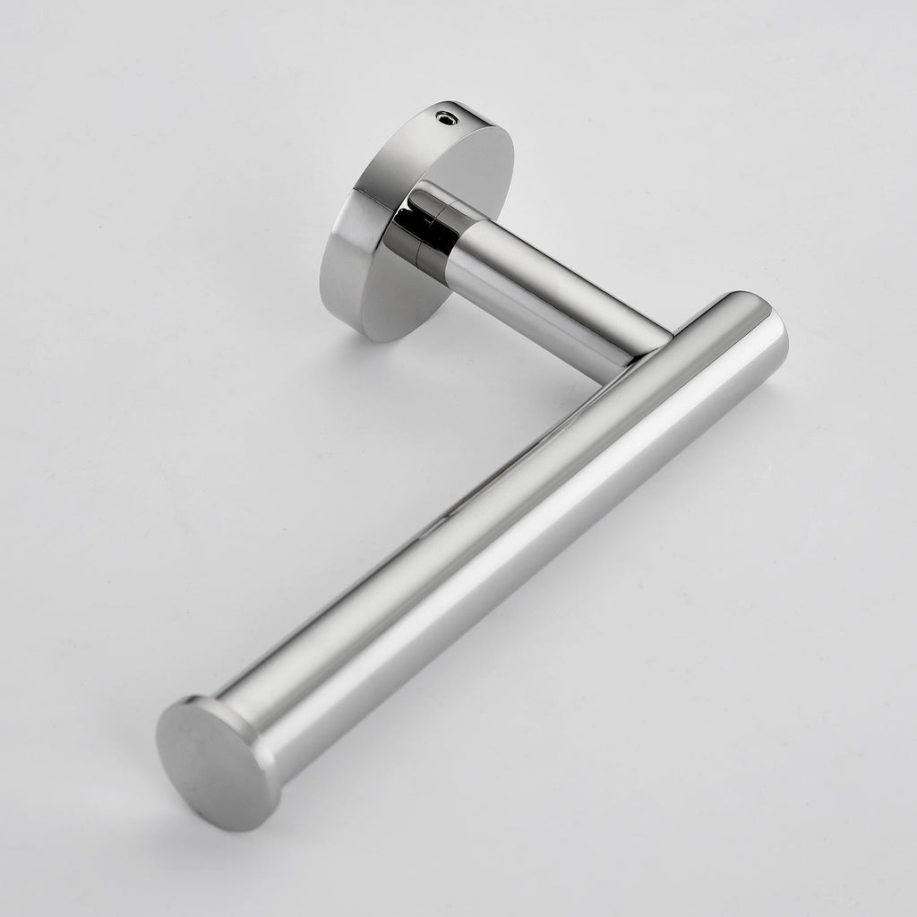 Stainless Steel Round Toilet Paper Holder | 3 Colors | Timeless Design Bathroom Toilet Roll Holder