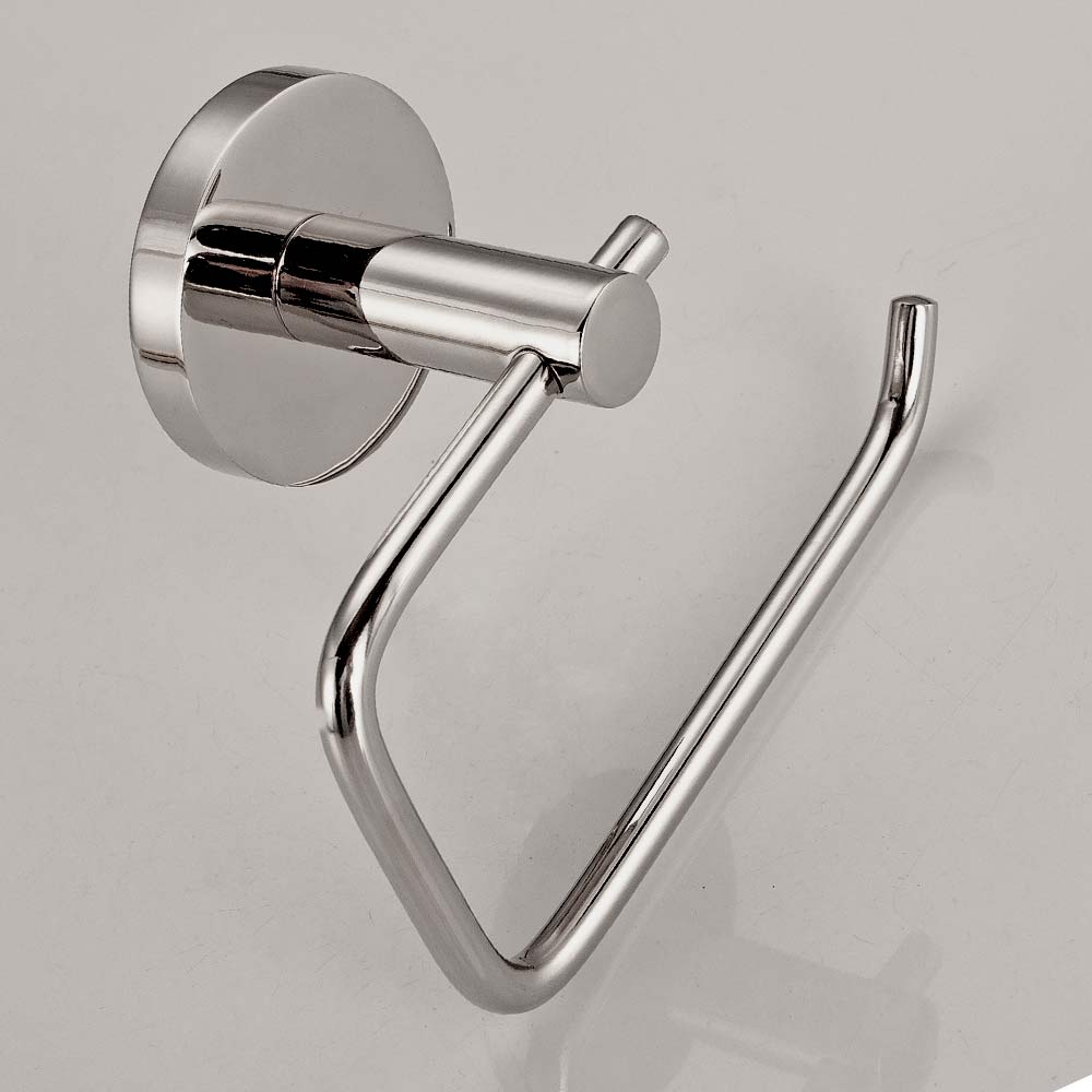 SUS304 Stainless Steel Bathroom Toilet Paper Holder Wall Mounted Toilet Roll Holder Chrome finish
