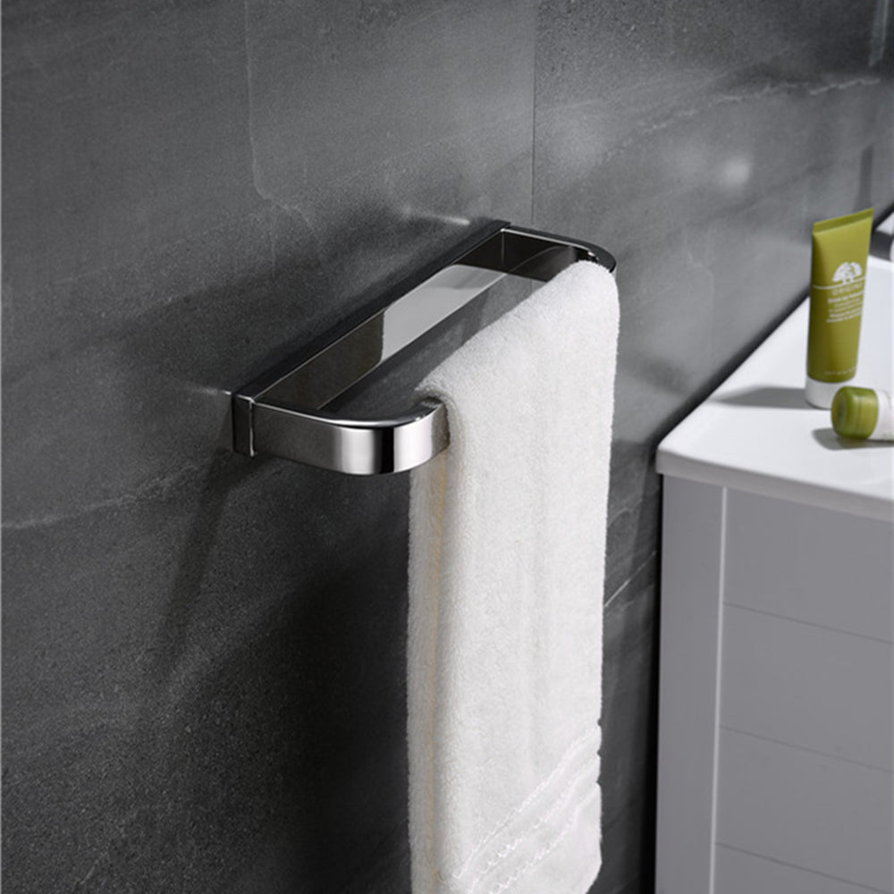 SUS304 Stainless Steel Bathroom Towel Ring Holder Chrome finish Towel Rail Wall Mounted