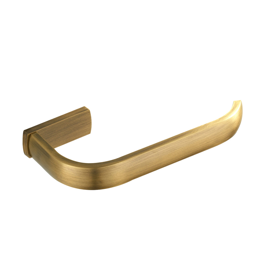 Rust-Proof 19.5cm Solid Brass Toilet Paper Roll Holder | Wall-Mounted Bathroom Hardware