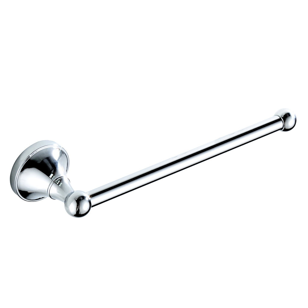 Solid Brass Open Towel Bar 29cm | Minimalist Wall-Mounted Bathroom Towel Holder (4 Finishes)