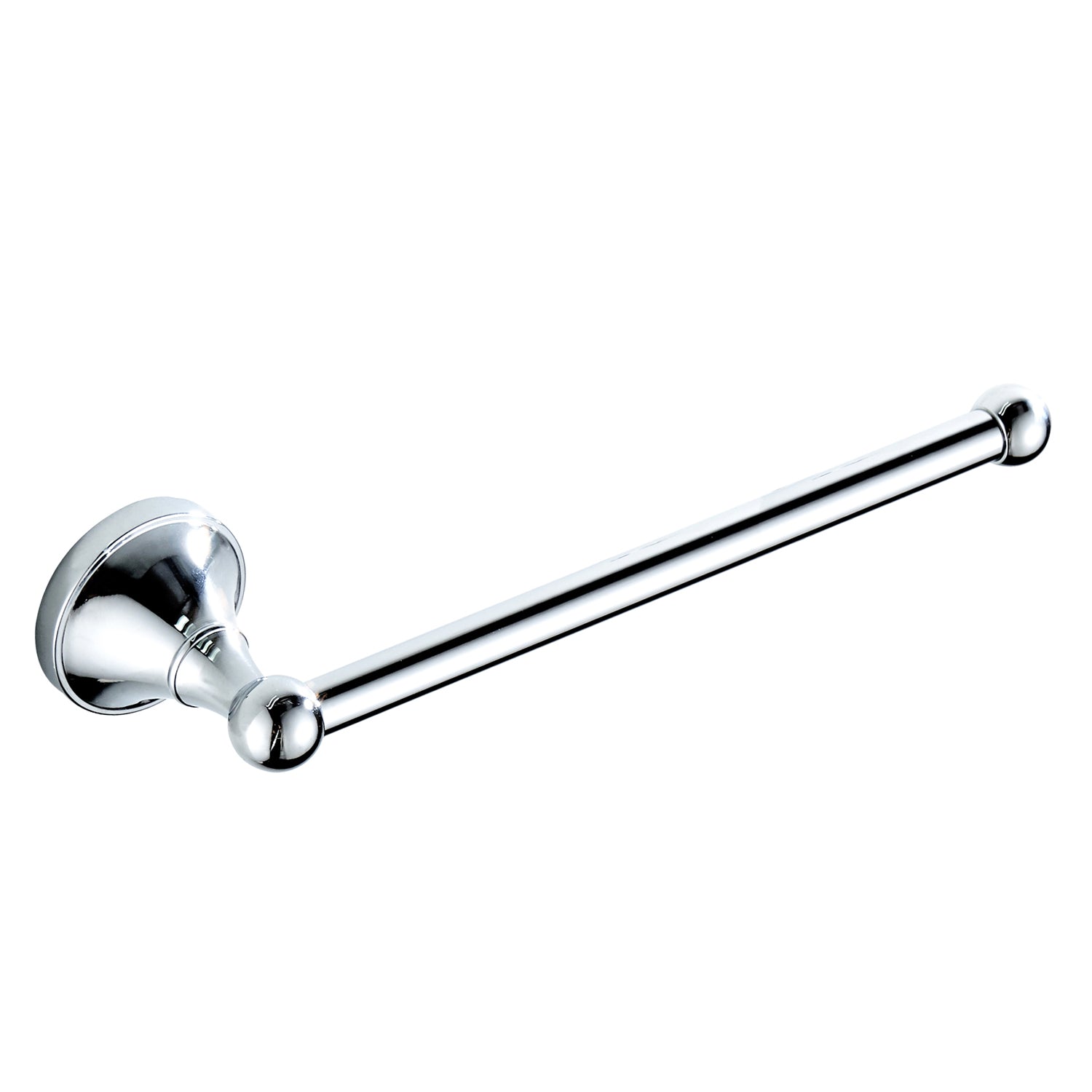 Solid Brass Open Towel Bar 29cm | Minimalist Wall-Mounted Bathroom Towel Holder (4 Finishes)