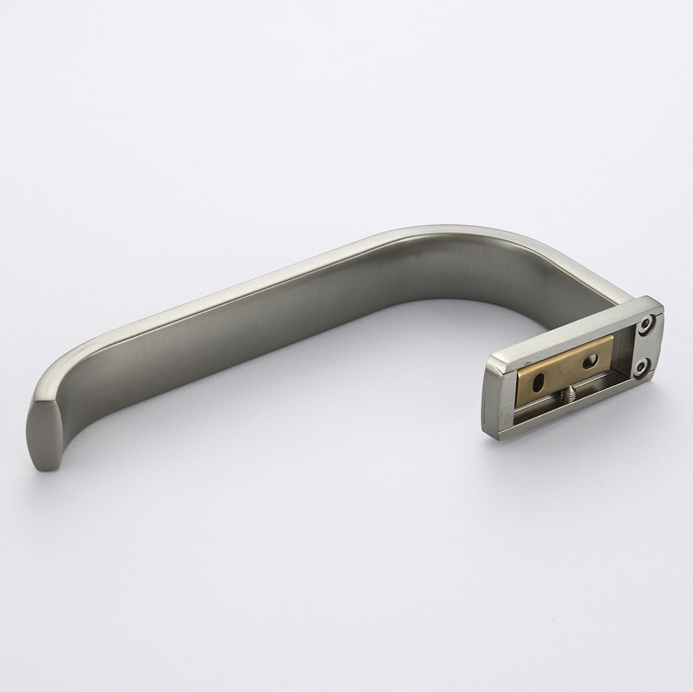 Rust-Proof 19.5cm Solid Brass Toilet Paper Roll Holder | Wall-Mounted Bathroom Hardware