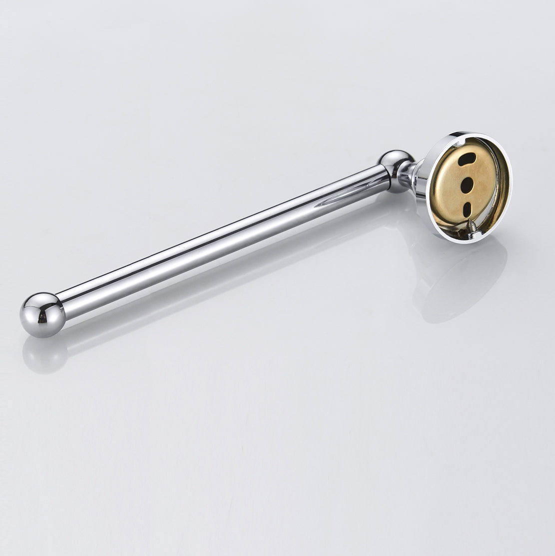 Solid Brass Open Towel Bar 29cm | Minimalist Wall-Mounted Bathroom Towel Holder (4 Finishes)