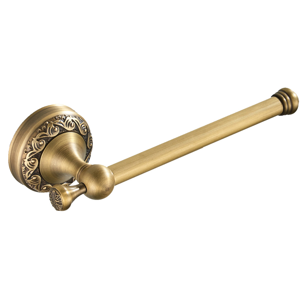 Rust-Proof Solid Brass Toilet Paper Holder | 21cm Easy-Change Bathroom Tissue Rack