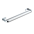 Rust-Proof 57cm Solid Brass Double Towel Rack | 2-Tier Wall-Mounted Bathroom Hardware