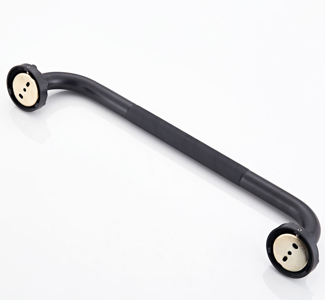 Antique Brass Grab Bar | Non-Slip Vintage Bathroom Safety Rail