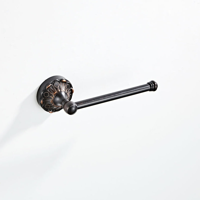 Brass Toilet Paper Holder Wall Mount Toilet Roll Holder with 2 Color /Brush Bronze and Oil Matte Black