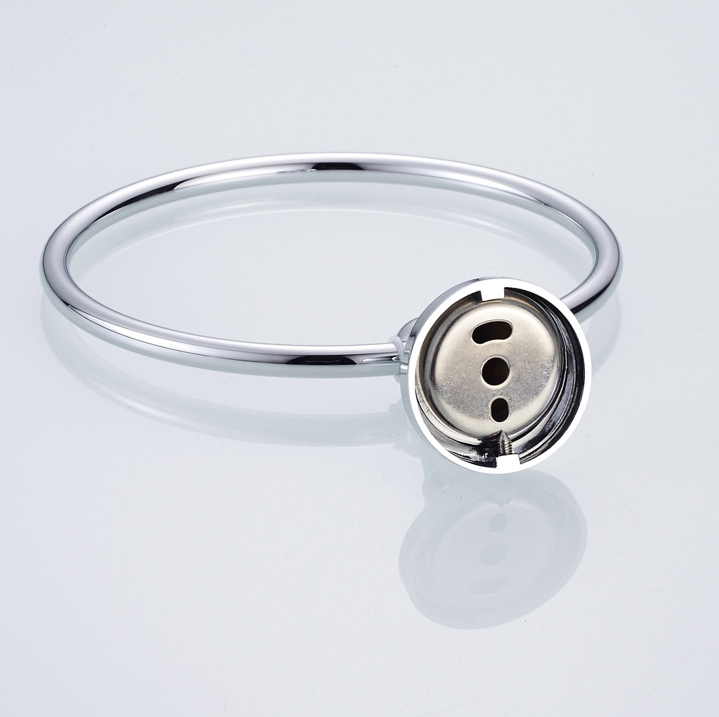 Rust-Proof Solid Brass Towel Ring | 18cm Compact Bathroom Towel Holder