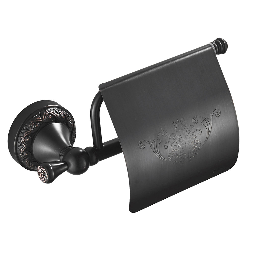 Dust-Proof Solid Brass Toilet Paper Roll Holder | Waterproof & Dustproof Cover