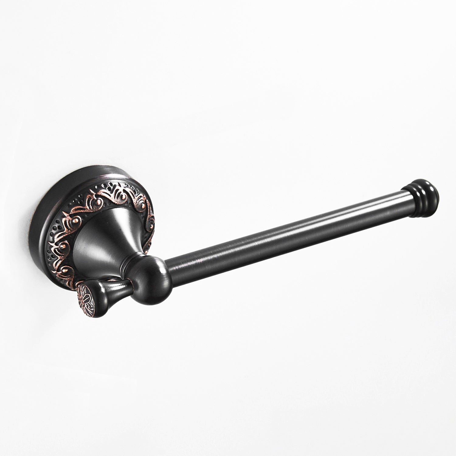 Rust-Proof Solid Brass Toilet Paper Holder | 21cm Easy-Change Bathroom Tissue Rack