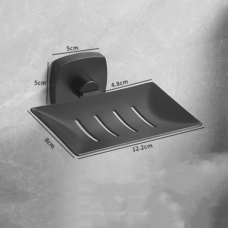 SUS304 Stainless Steel Soap Dish - Self-Draining Wall Mounted Soap Holder