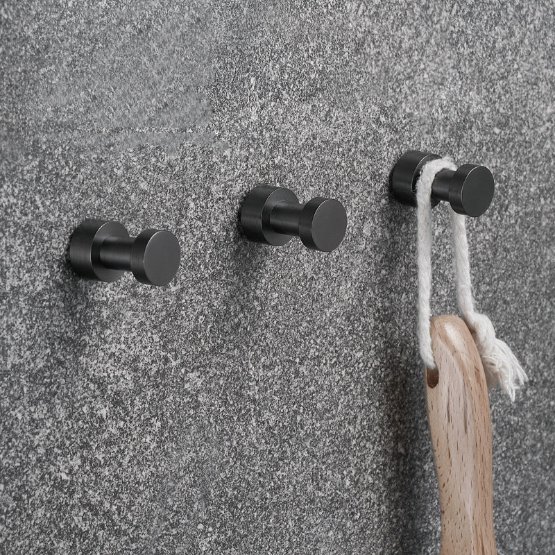 Minimalist SUS304 Stainless Steel Towel Hook - 6 Color Options