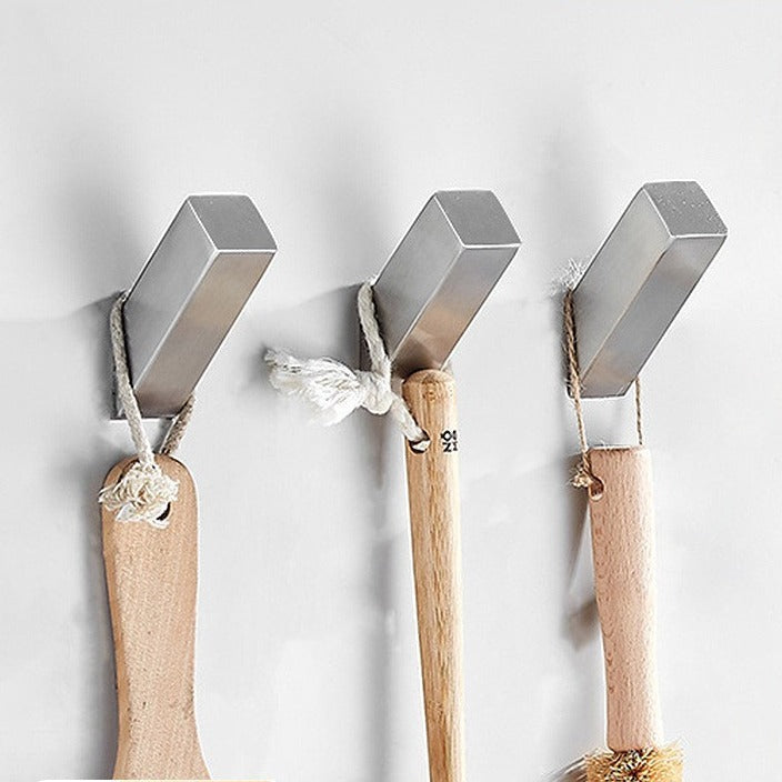 Stainless Steel Towel Hook | Invisible Screw Heavy-Duty Wall Hook