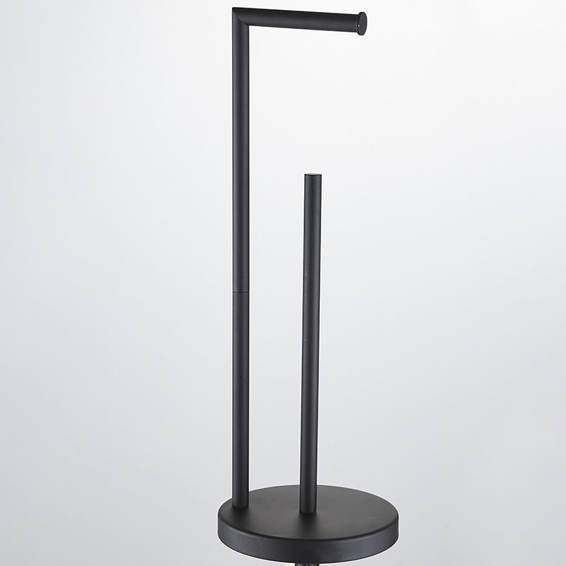 Stainless Steel Freestanding Toilet Paper Holder | 5-Roll Storage | Stable Chrome Bathroom Stand