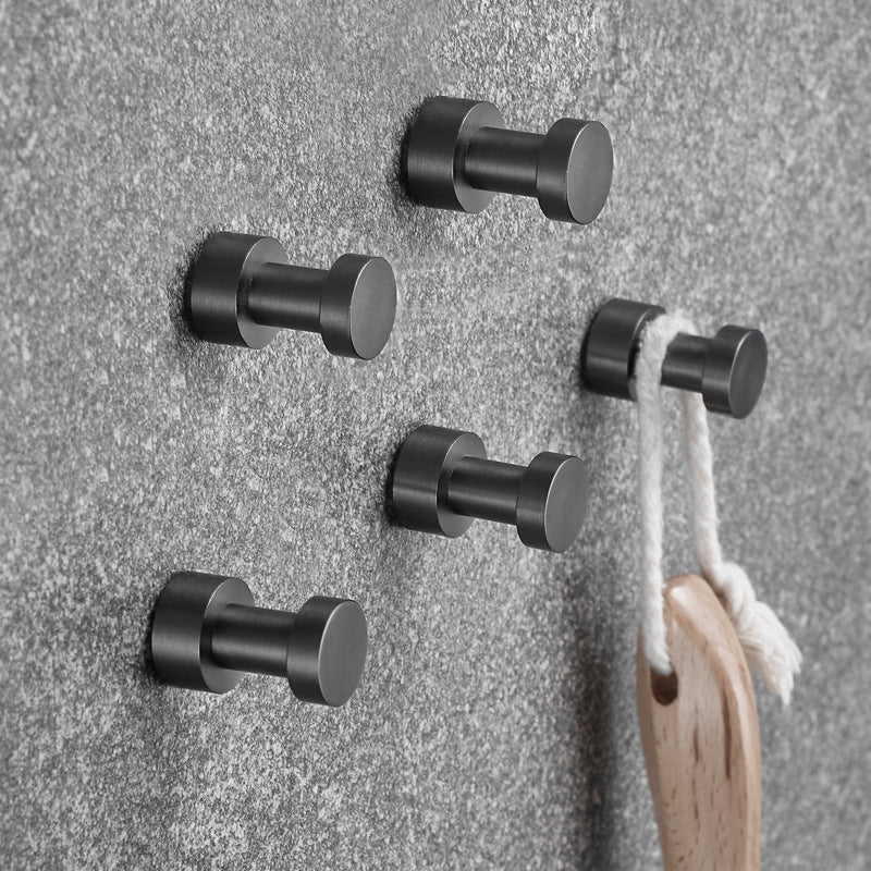 Minimalist SUS304 Stainless Steel Towel Hook - 6 Color Options