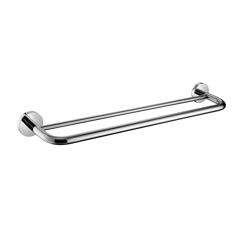 Stainless Steel Bathroom Double Layer Towel Bar | 2 Colors Towel Rail for Bathroom